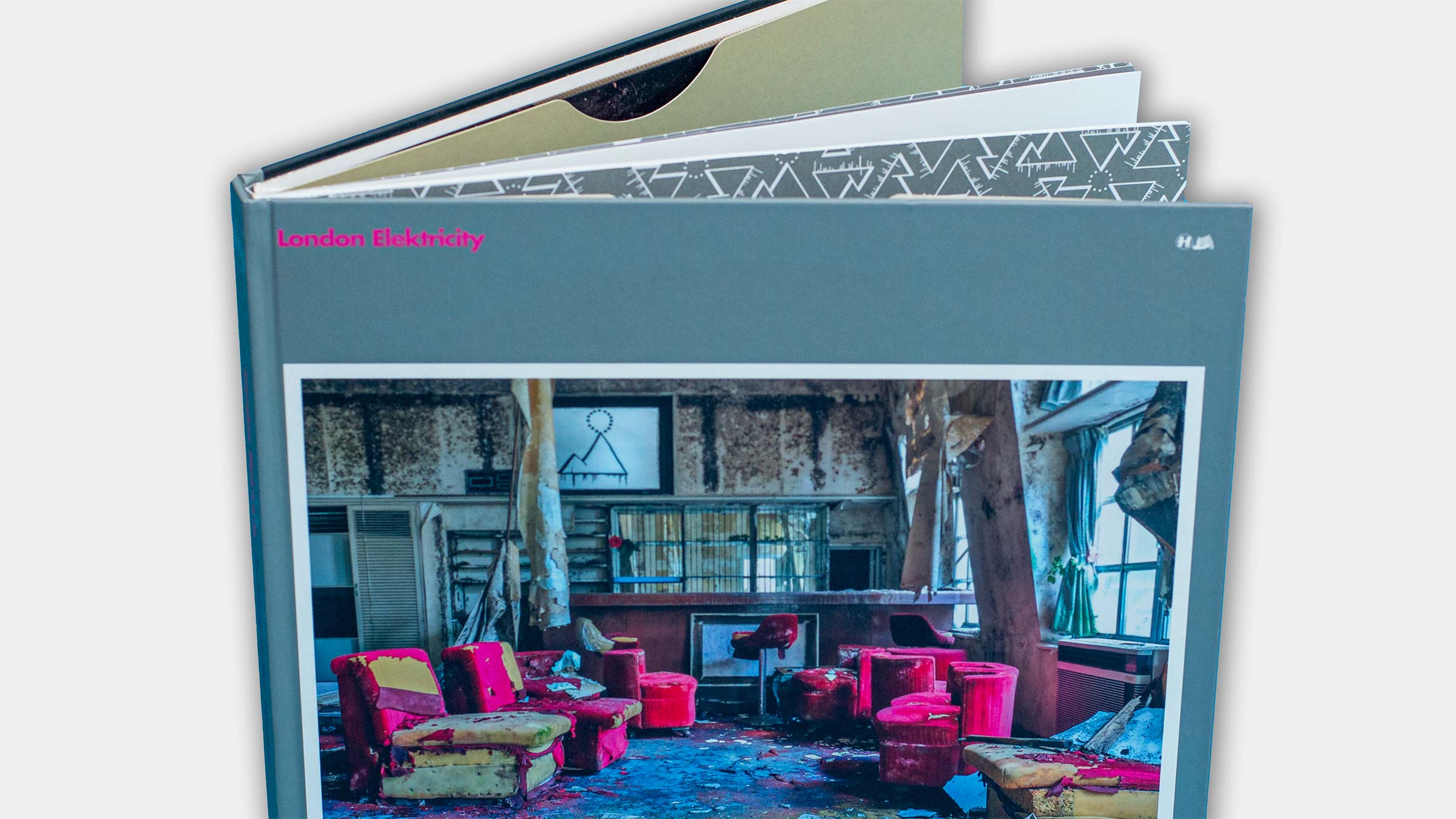 Vinyl book custom packaging design